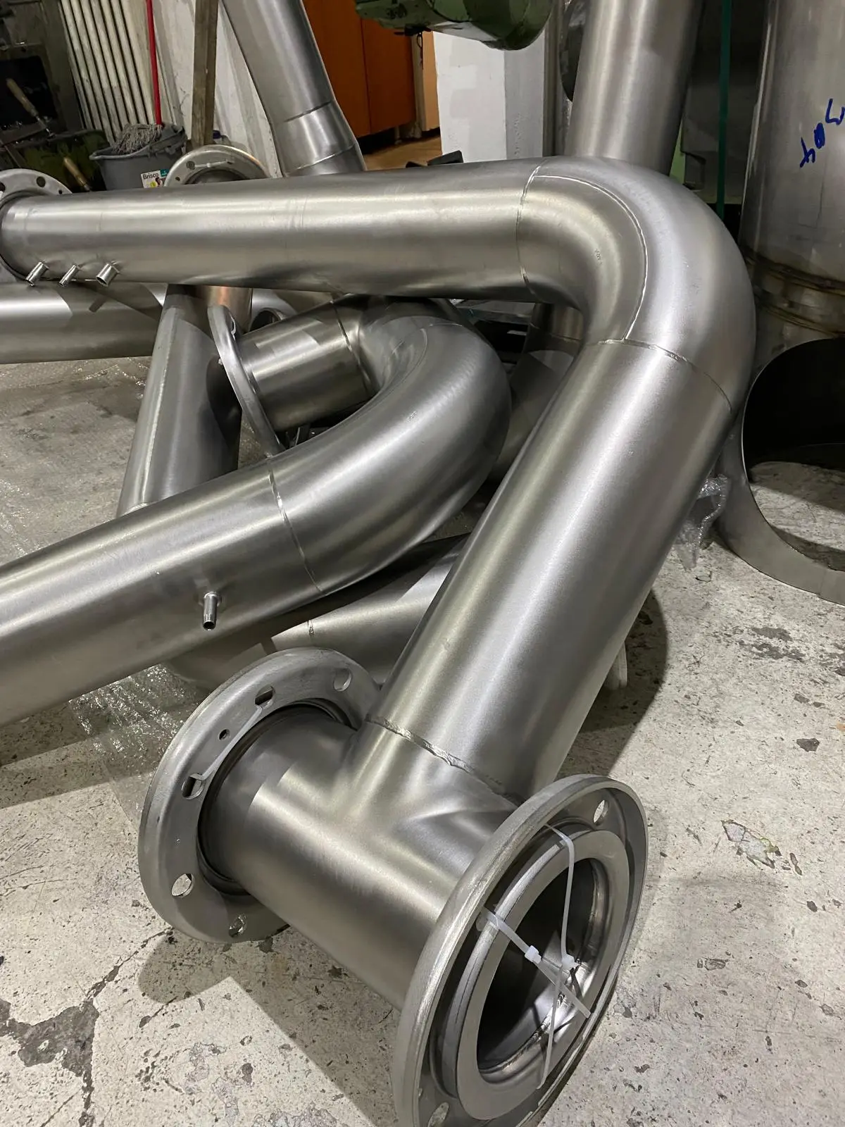 Inox procesna oprema za organsku fermentaciju u biogas postrojenju